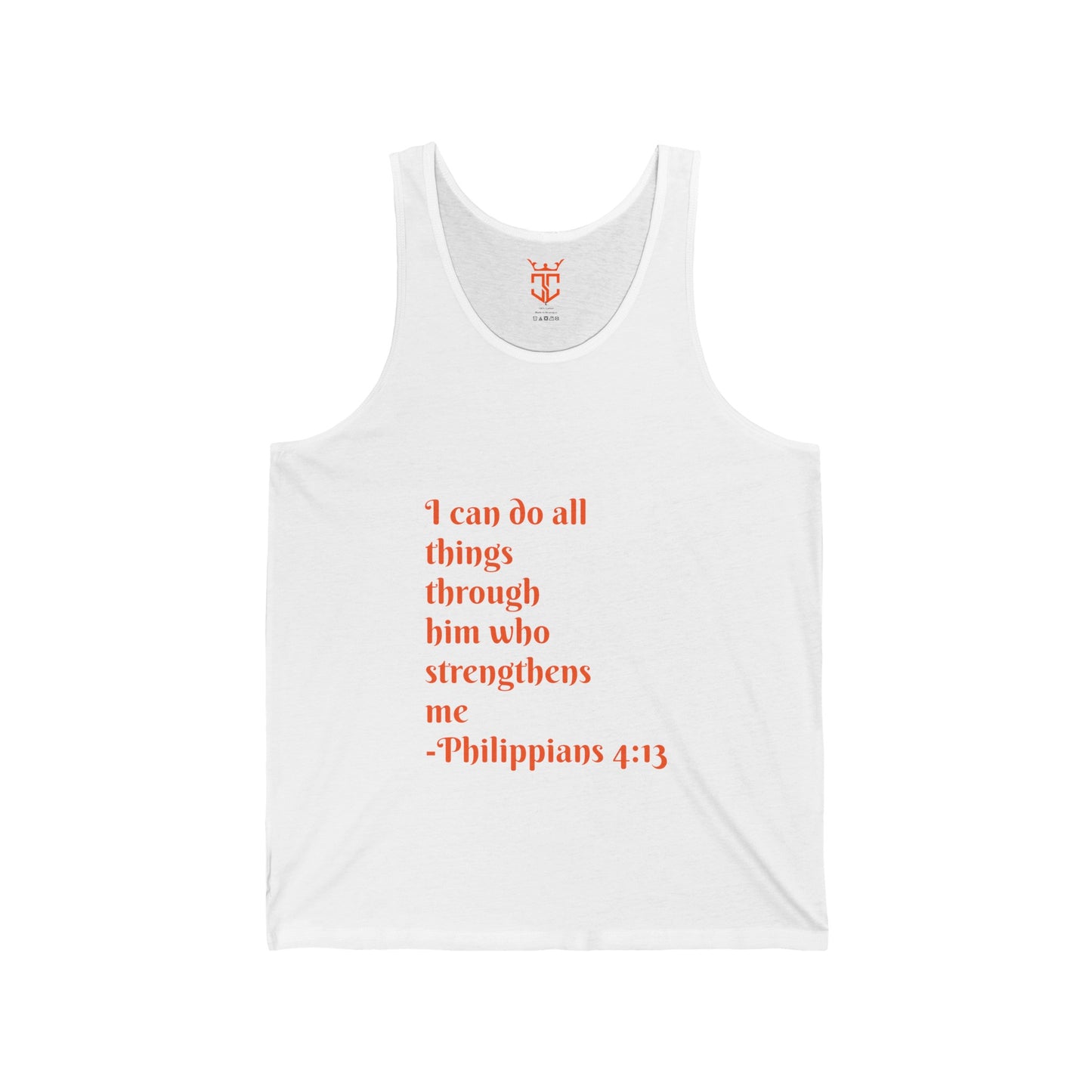 Unisex Jersey Tank